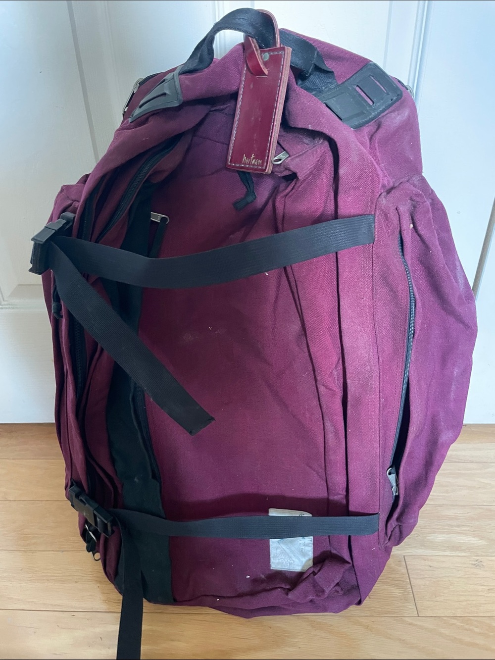 Vintage Hartmann Canvas Travel Backpack